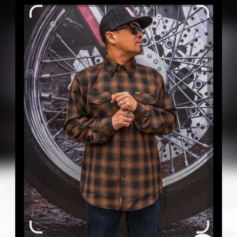 DIXXON The Chachi Flannel Shirt Size 4XL Gorpcore